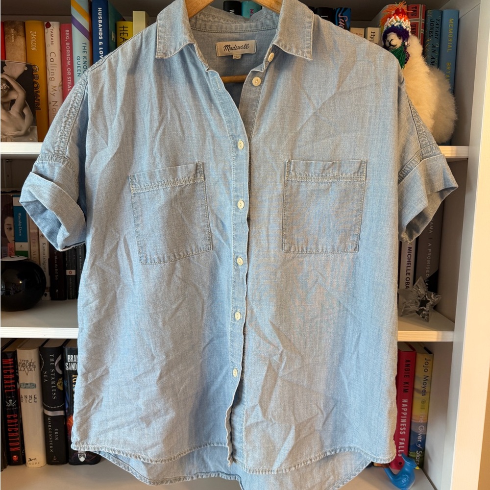 Madewell Denim Casual Button Down Shirt
